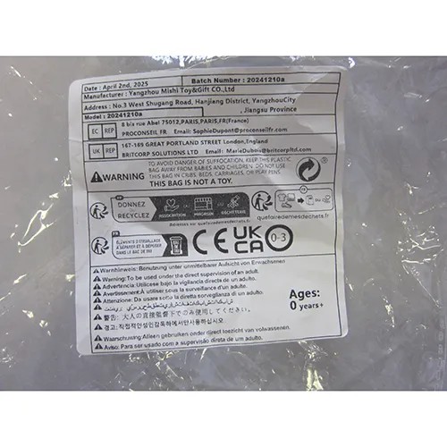 Jucărie moale în formă de jucărie moale leneșă. Produs vândut online, în special prin intermediul Temu.