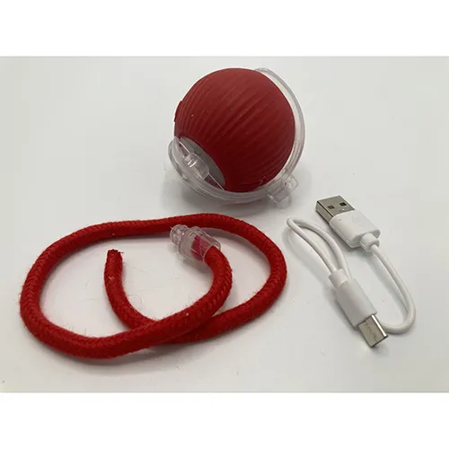 Jucărie electrică pentru pisici cu cablu de încărcare. Produs vândut online, în special prin intermediul tassarna.se.