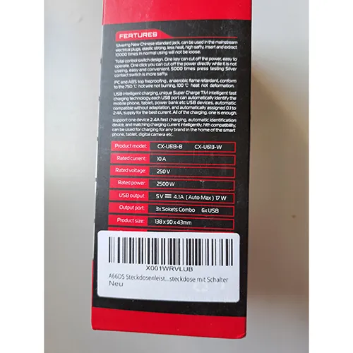 USB Socket Trademark - Plumb de extensie