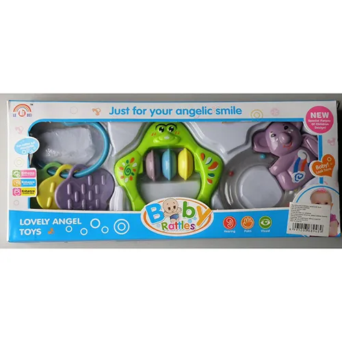LE BEI – LOVELY ANGEL TOYS - Set pentru zornăitoare de jucărie