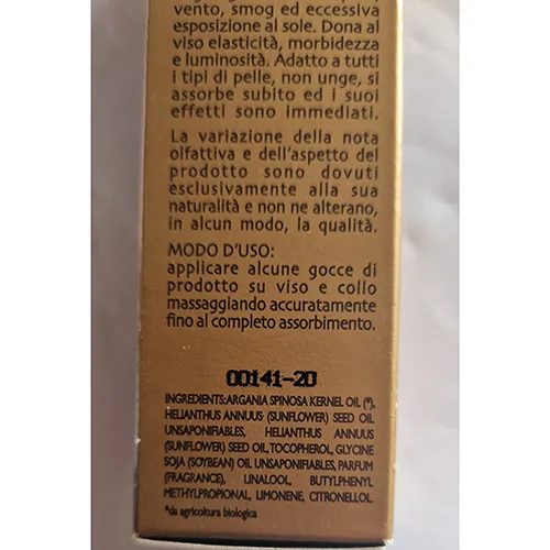 PHYTORELAX - Ulei de față