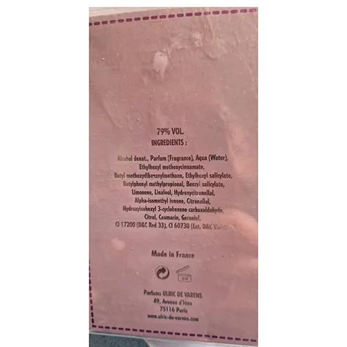 Ulric de Varens - Parfum