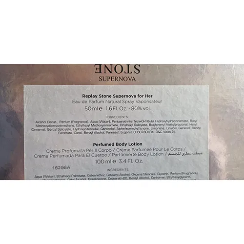 REPLAY STONE - Set de parfumuri și loțiuni de corp