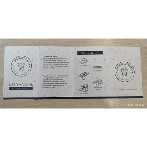 CALIFORNIAN SMILES - Kit de albire a dinților