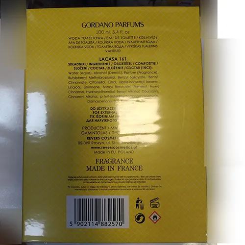 GORDANO PARFUMS - Apă de toaletă