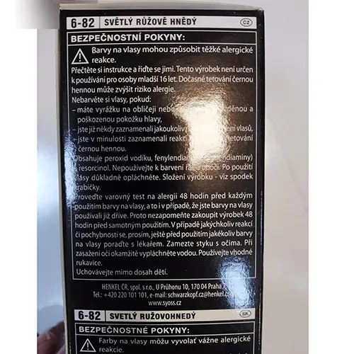 Schwarzkopf & Henkel - Colorant pentru păr