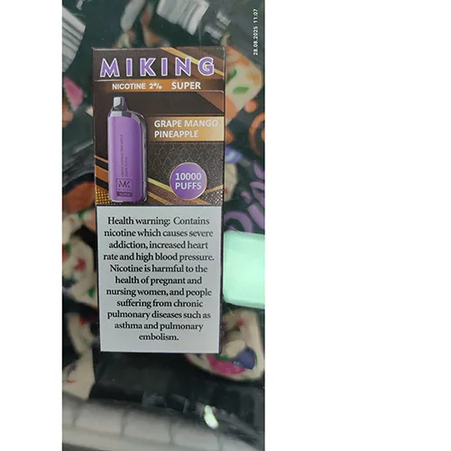 MIKING - Tigara electronica de unica folosinta