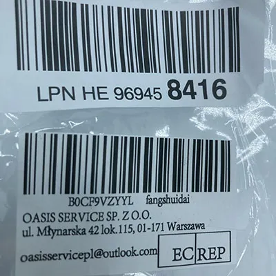 Set de două pungi impermeabile pentru telefoane mobile din plastic transparent. Produs vândut online, în special prin intermediul Amazon (ASIN: B0CF9VZYYL).