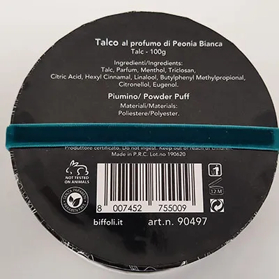 EMANUELA BIFFOLI - Pudră de talc