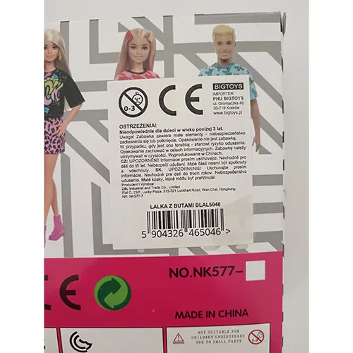 BIGTOYS - Păpușă din plastic