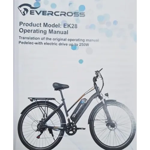 Evercross - Bicicletă electrică