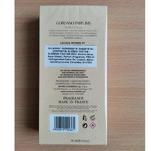 GORDANO PARFUMS - Apă de toaletă