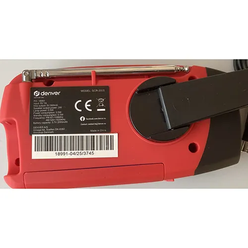 Denver - Radio cu celule solare