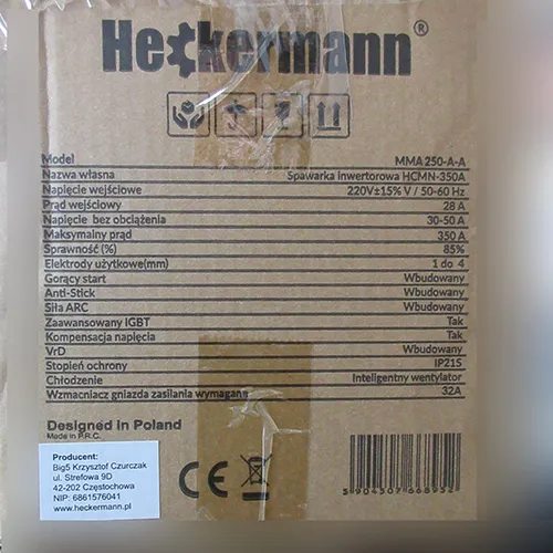 HECKERMANN - Sudor cu invertor