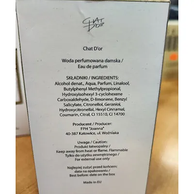 CHAT D´OR - Parfum