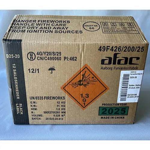 Black Label - Focuri de artificii