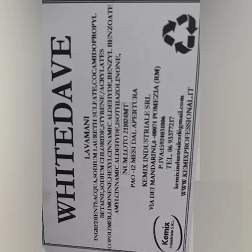 Diferite tipuri de săpunuri lichide pentru mâini furnizate în canistre vrac de 25 kg.