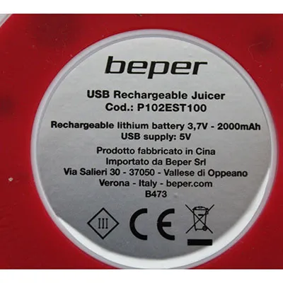 BEPER - Storcător reîncărcabil USB