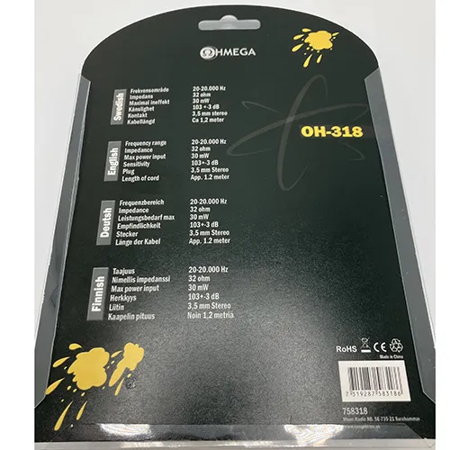Ohmega - Căști