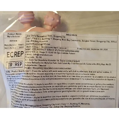 Zornăitoare copil în formă de cerb. Produs vândut online, în special prin intermediul Shein (identificator unic: sa25040228924237877)