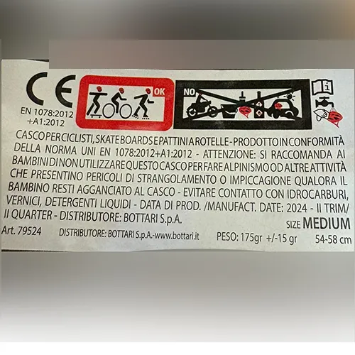 Bottari - Cască de bicicletă