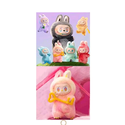 Counterfeit POPMART - Cheie inel cu jucărie moale