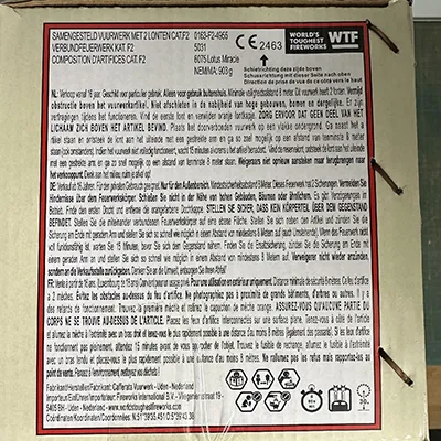 Fireworks International B.V. - Focuri de artificii