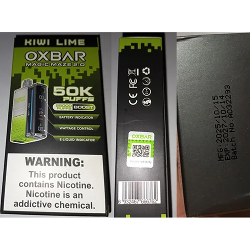 OXBAR - Tigara electronica de unica folosinta