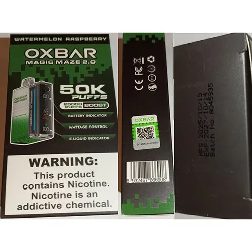 OXBAR - Tigara electronica de unica folosinta
