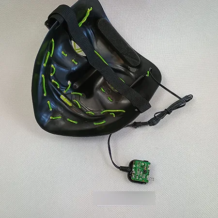 finegreen - Mască cu LED