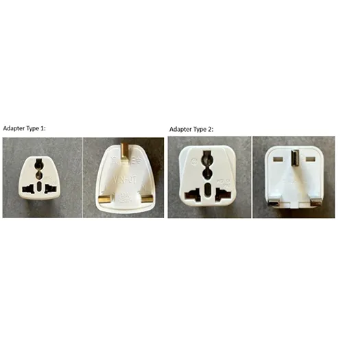 Două variante de adaptoare albe EU 2 pini pentru UK 3 pini furnizate împreună cu anumite pompe electrice utilizate pentru pistele de gimnastică AirTumble. Pista de gimnastică AirTumble în sine nu este afectată. Rechemarea se aplică numai adaptoarelor de priză.