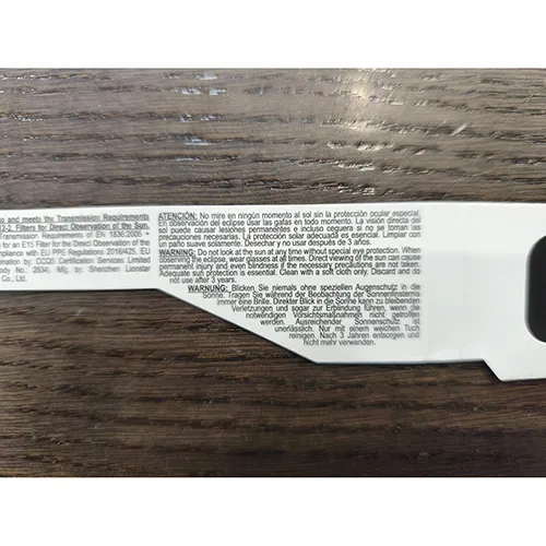 ECP Eye Care Professional - Ochelari pentru eclipse solare