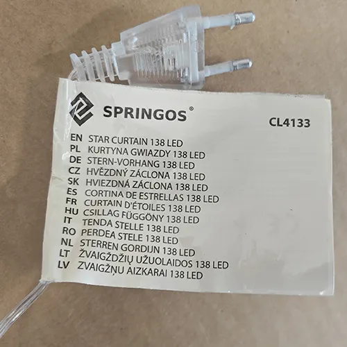SPRINGOS® - Lanț de iluminat