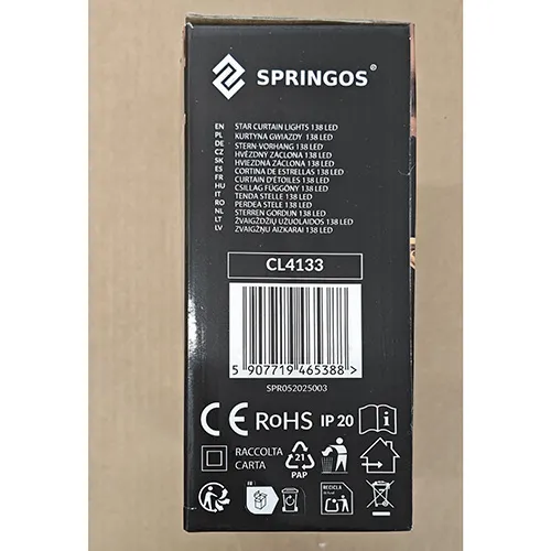 SPRINGOS® - Lanț de iluminat